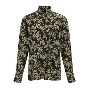 Tom Ford Botanical Print Lyocell Button-Down Shirt - NWT